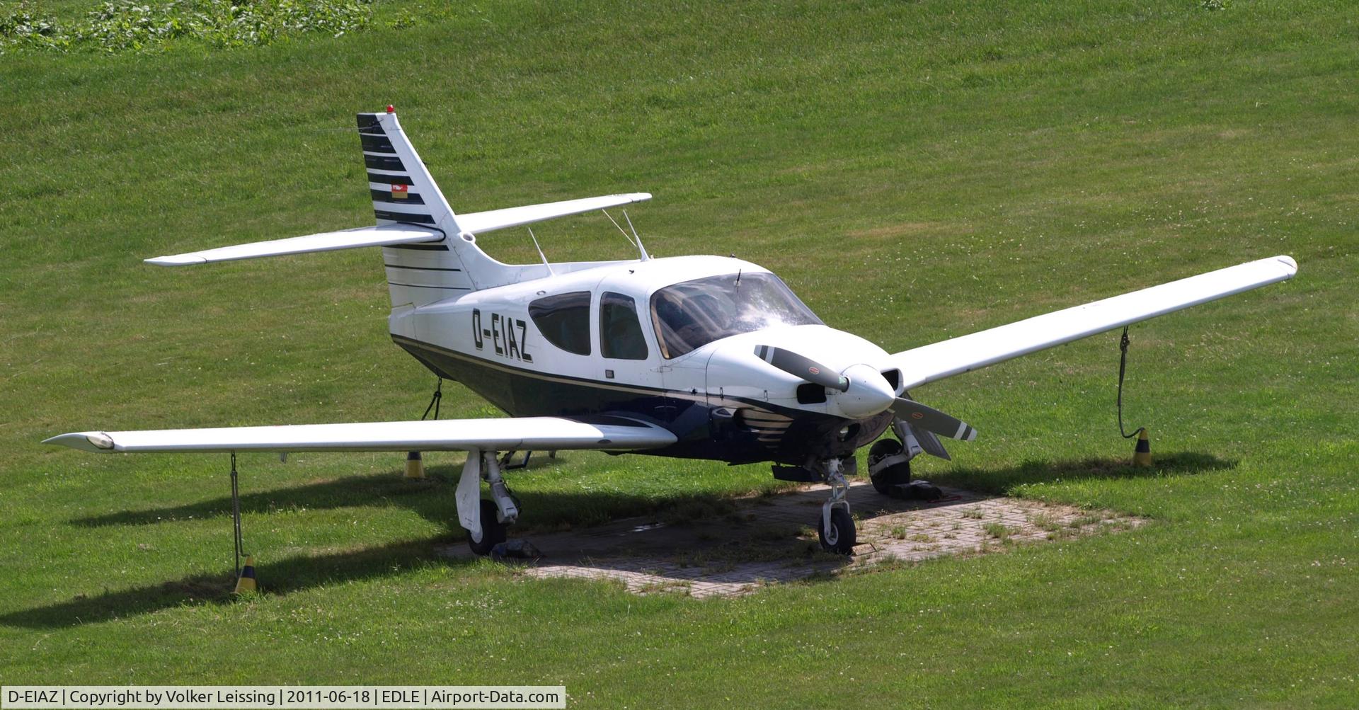 D-EIAZ, 1976 Rockwell 112TC Commander C/N 314, parking