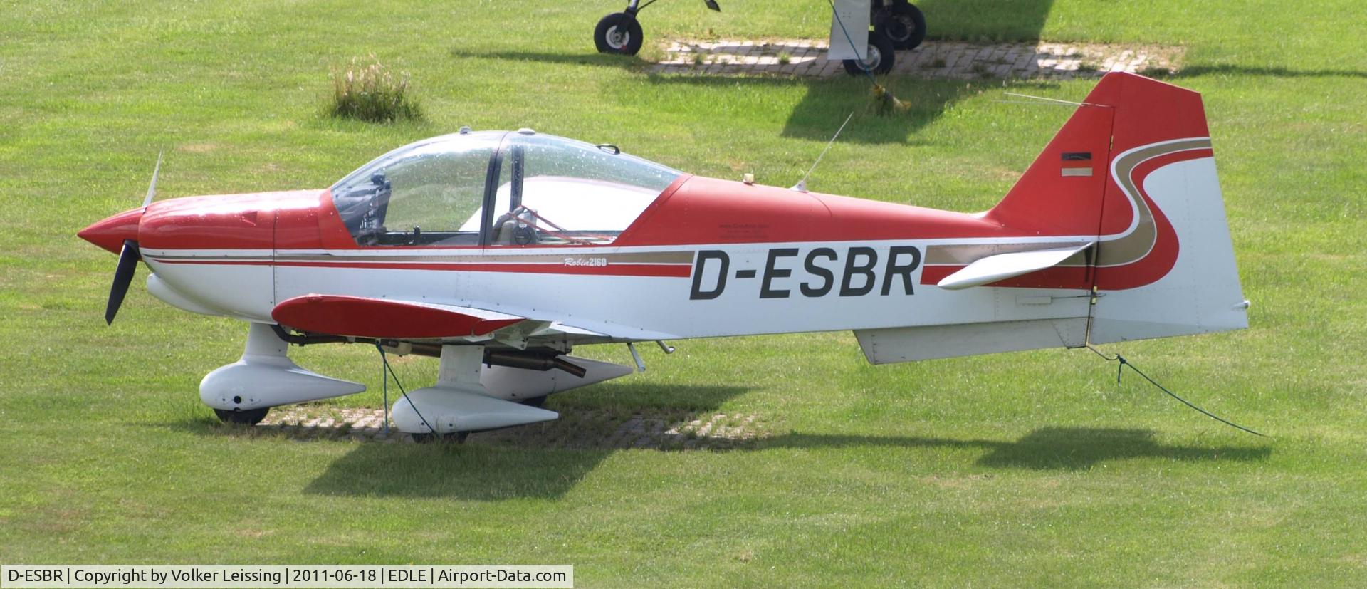 D-ESBR, 1994 Robin R-2160D Alpha Sport C/N 275, parking