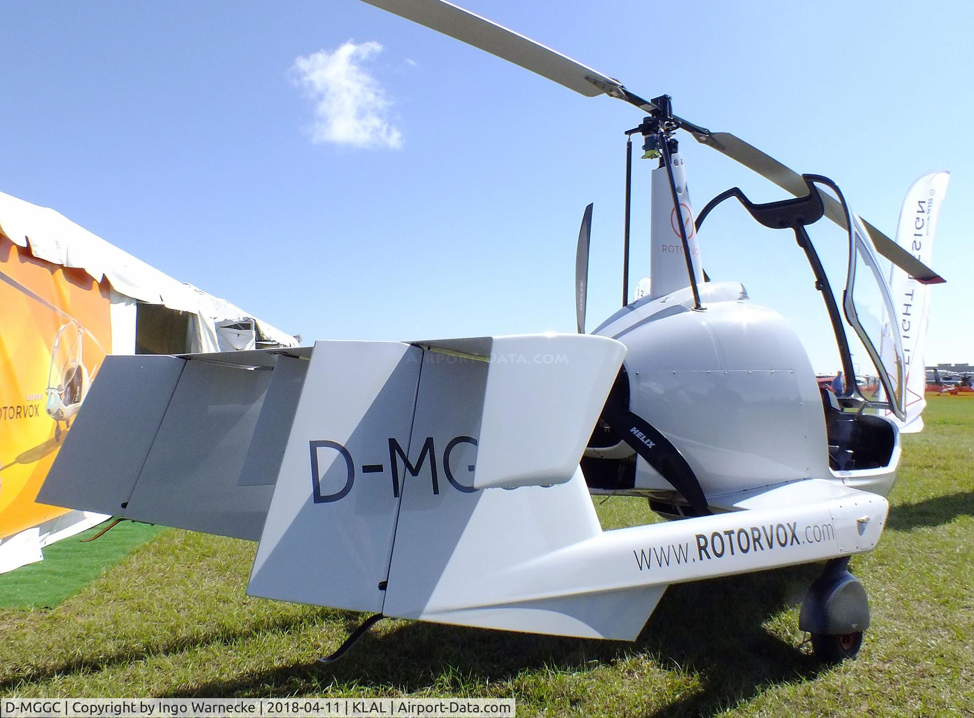 D-MGGC, 2009 Rotorvox C2A C/N C2A-13000, Rotorvox C2A at 2018 Sun 'n Fun, Lakeland FL