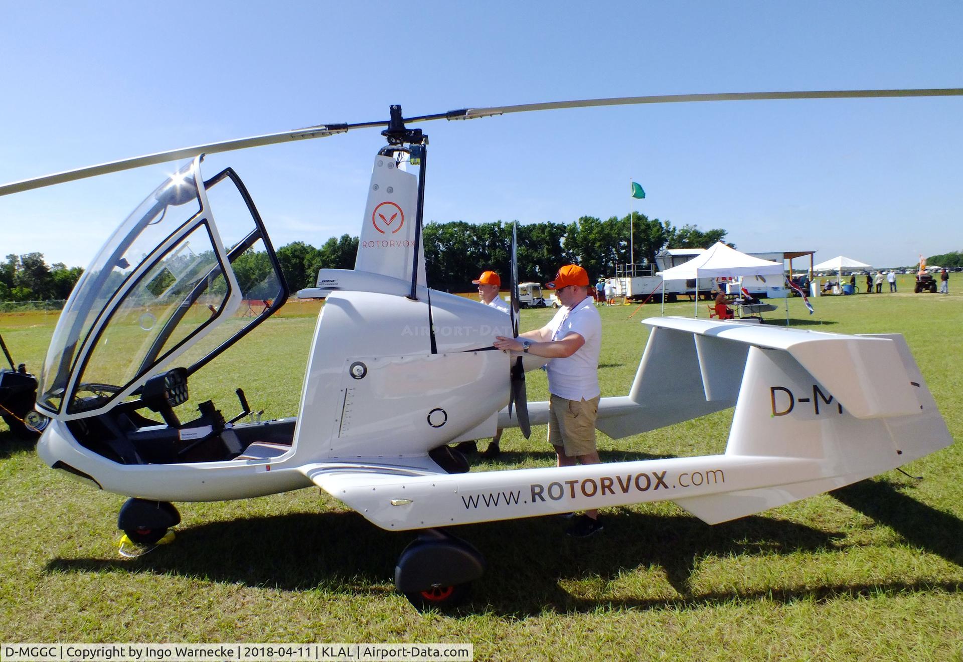 D-MGGC, 2009 Rotorvox C2A C/N C2A-13000, Rotorvox C2A at 2018 Sun 'n Fun, Lakeland FL