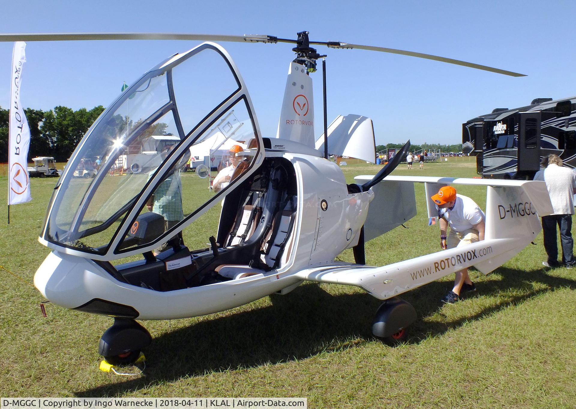 D-MGGC, 2009 Rotorvox C2A C/N C2A-13000, Rotorvox C2A at 2018 Sun 'n Fun, Lakeland FL