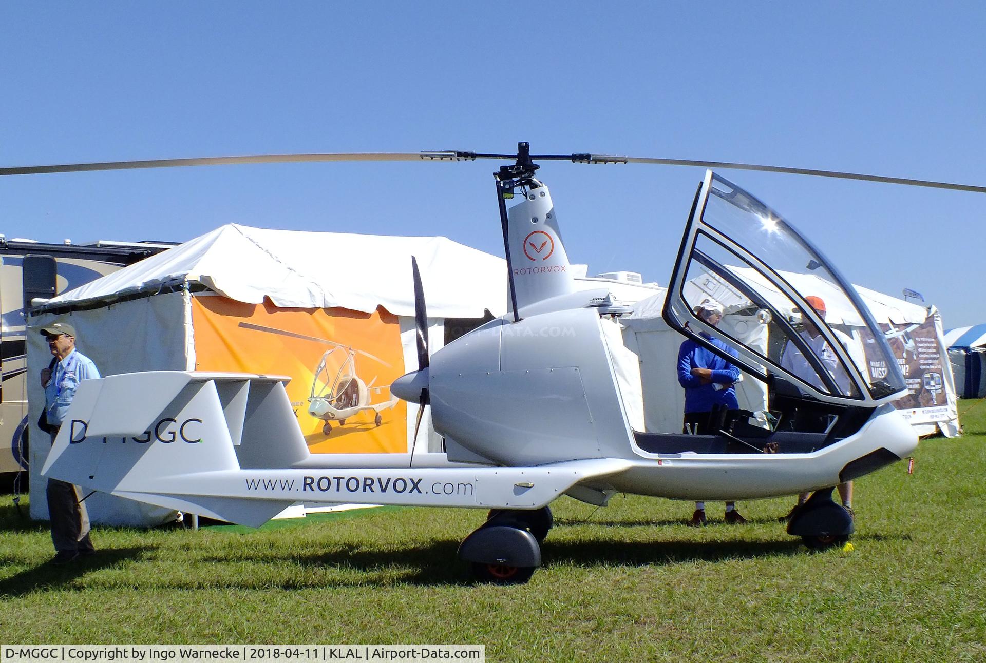 D-MGGC, 2009 Rotorvox C2A C/N C2A-13000, Rotorvox C2A at 2018 Sun 'n Fun, Lakeland FL