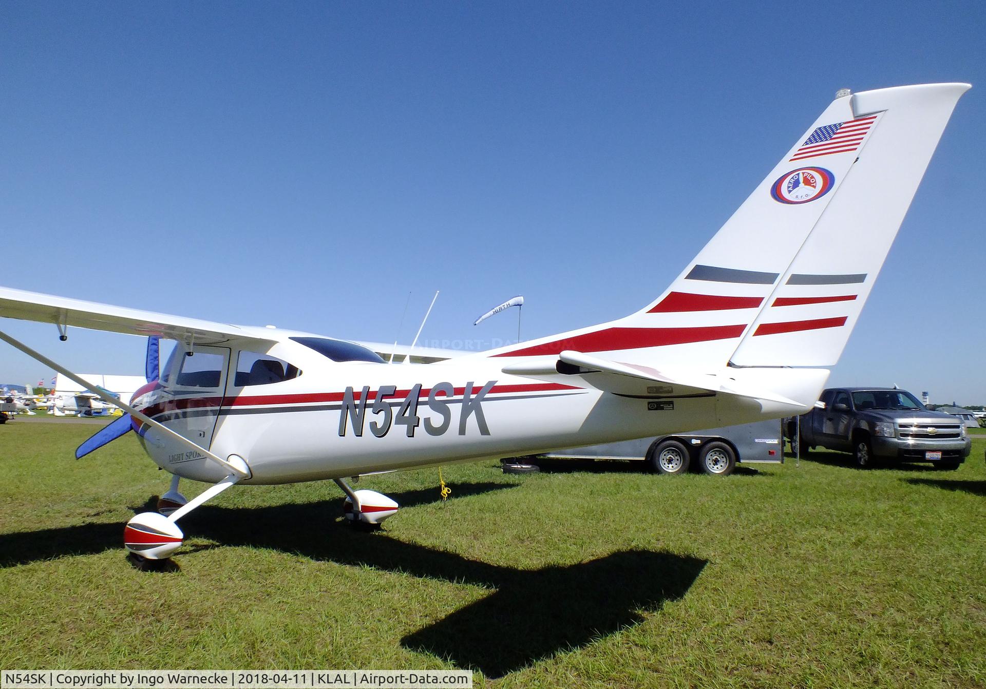 N54SK, 2017 Aeropilot Legend 600 C/N 1646, Aeropilot Legend 600 at 2018 Sun 'n Fun, Lakeland FL