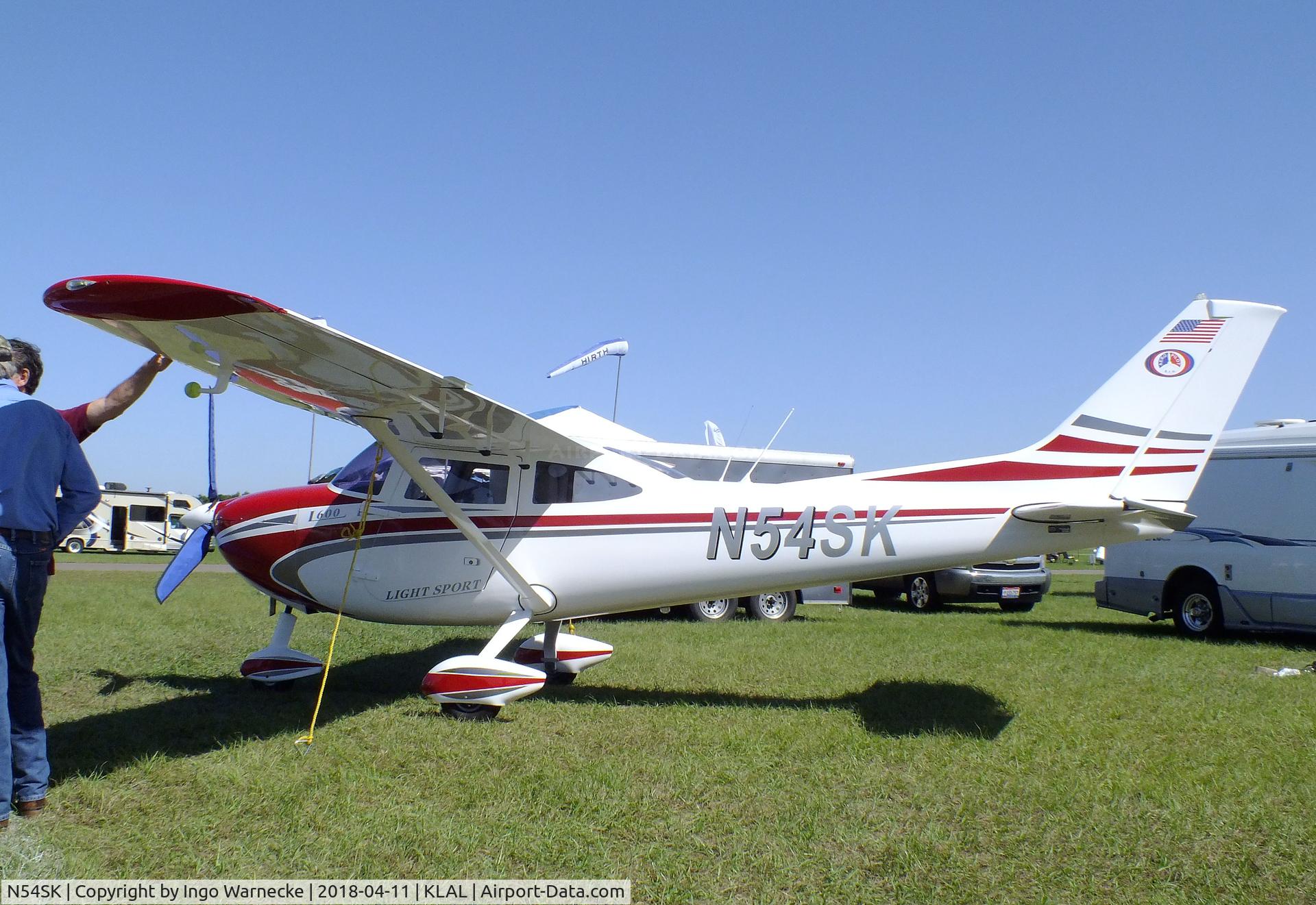 N54SK, 2017 Aeropilot Legend 600 C/N 1646, Aeropilot Legend 600 at 2018 Sun 'n Fun, Lakeland FL