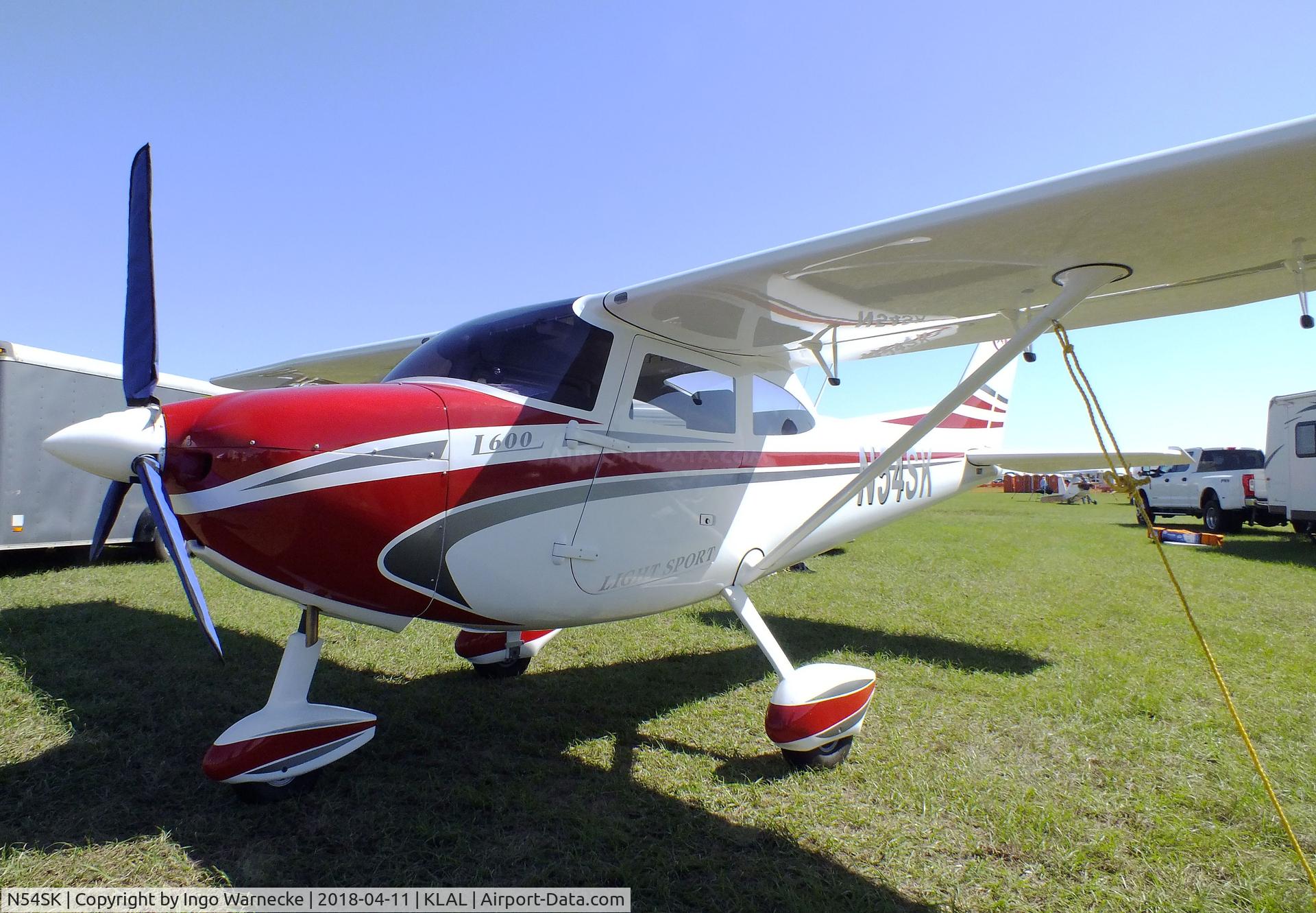 N54SK, 2017 Aeropilot Legend 600 C/N 1646, Aeropilot Legend 600 at 2018 Sun 'n Fun, Lakeland FL