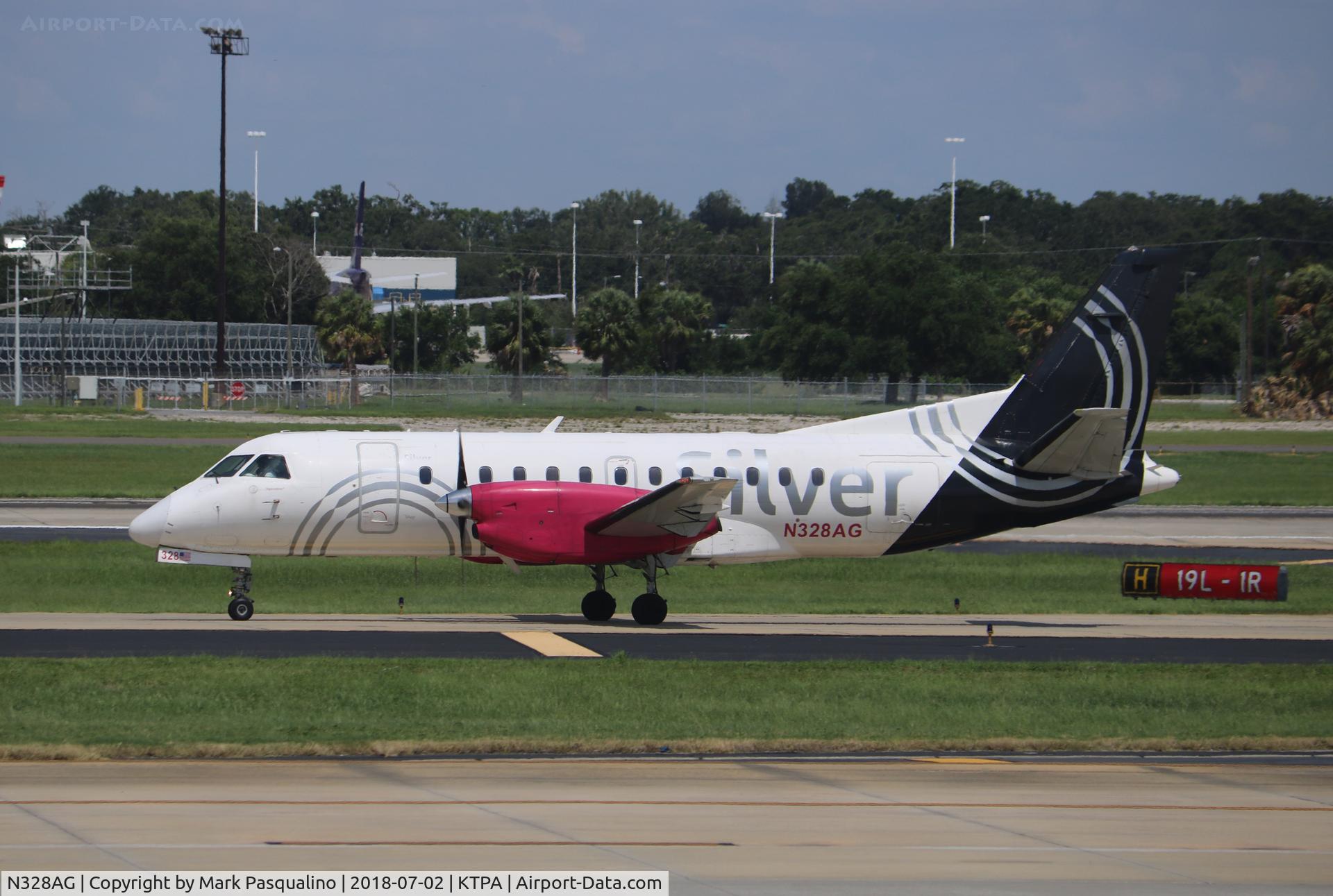 N328AG, 1997 Saab 340B+ C/N 340B-428, SAAB 340B