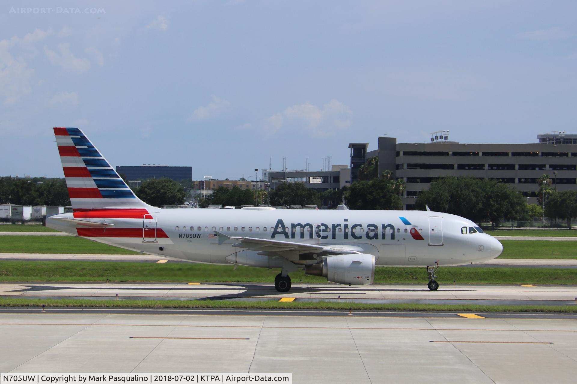 N705UW, 1998 Airbus A319-112 C/N 0929, Airbus A319-112
