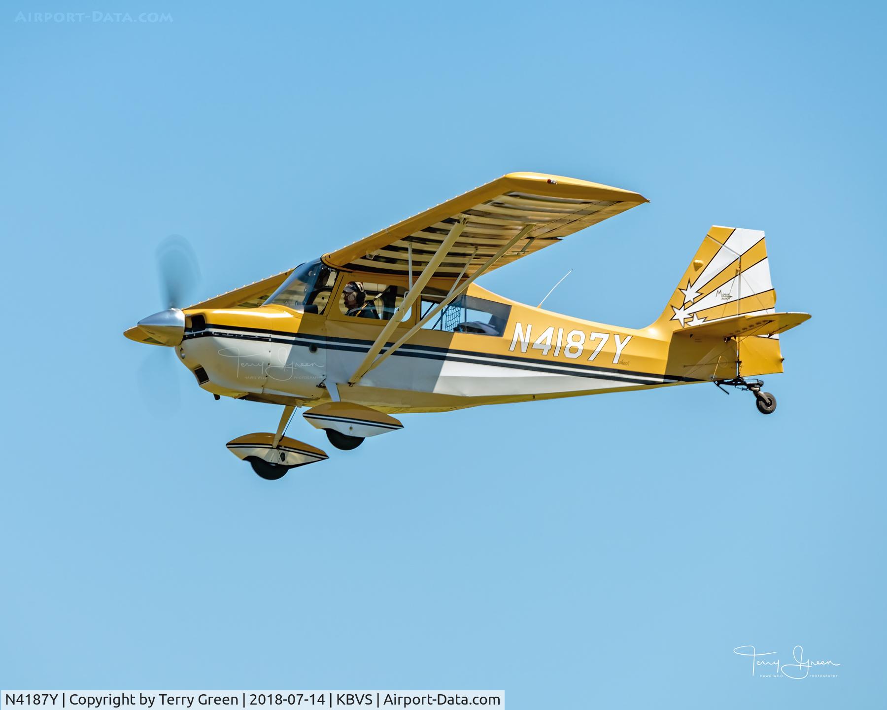 N4187Y, 1977 Bellanca 8KCAB Super Decathlon Decathlon C/N 289-77, KBVS