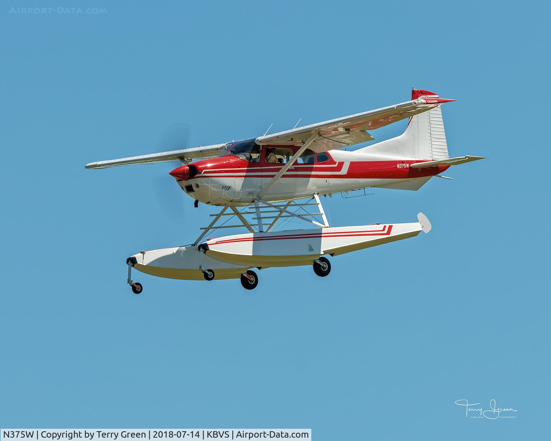 N375W, 1978 Cessna A185F Skywagon 185 C/N 18503598, KBVS