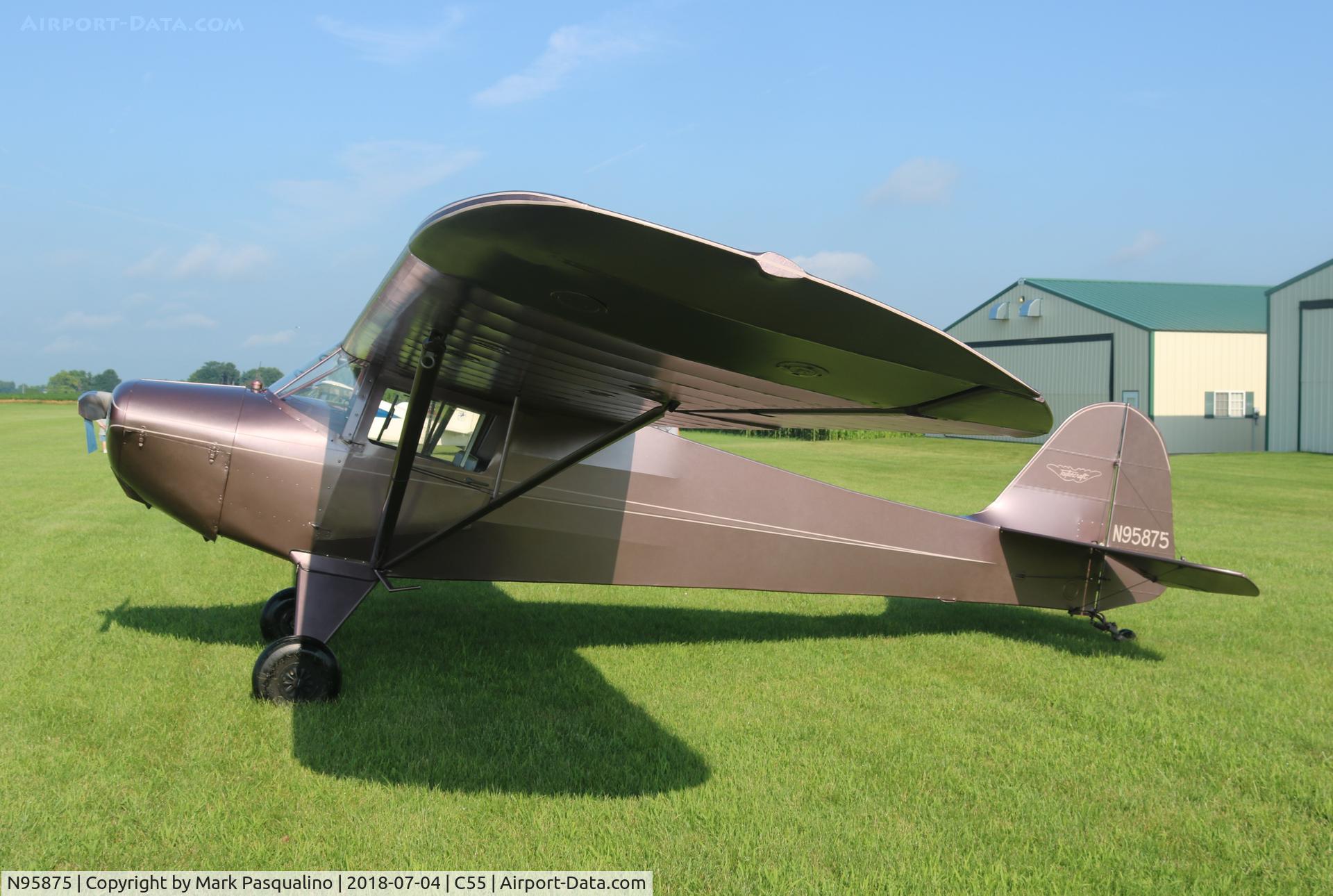 N95875, 1946 Taylorcraft BC12-D C/N 8175, Taylorcraft BC-12D