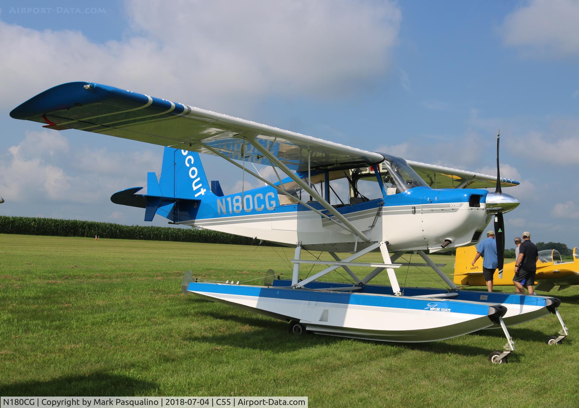 N180CG, 2002 American Champion 8GCBC Scout C/N 434-2002, American Champion 8GCBC