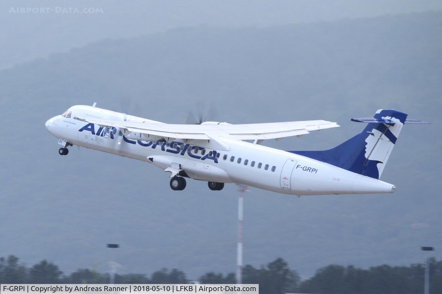 F-GRPI, 2005 ATR 72-212A C/N 722, Air Corsica ATR 72