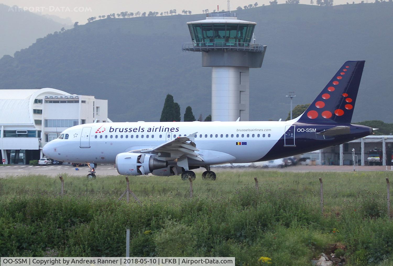 OO-SSM, 2000 Airbus A319-112 C/N 1388, Brussels Airlines A319