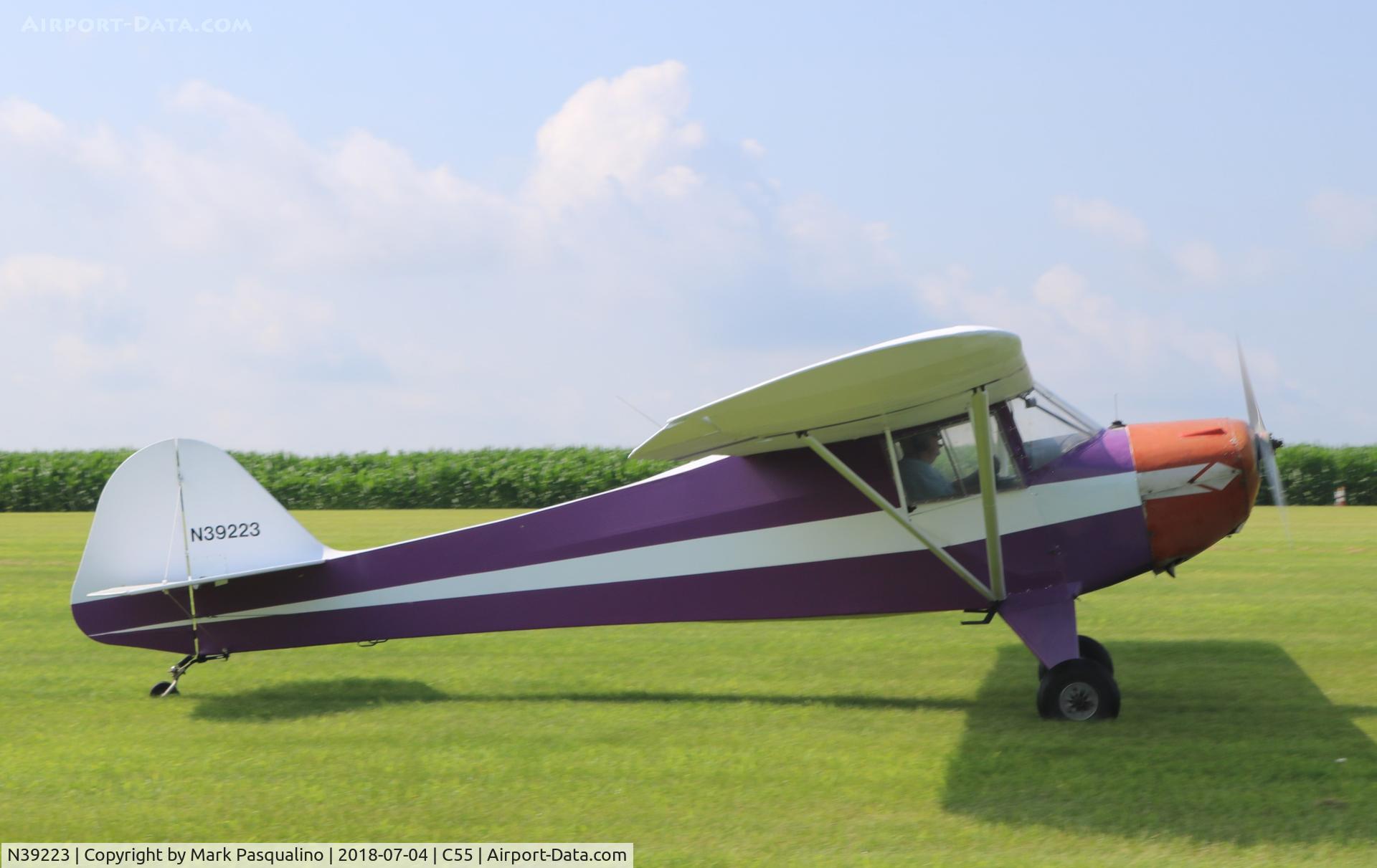 N39223, 1945 Taylorcraft BC12-D C/N 6477, Taylorcraft BC12-D