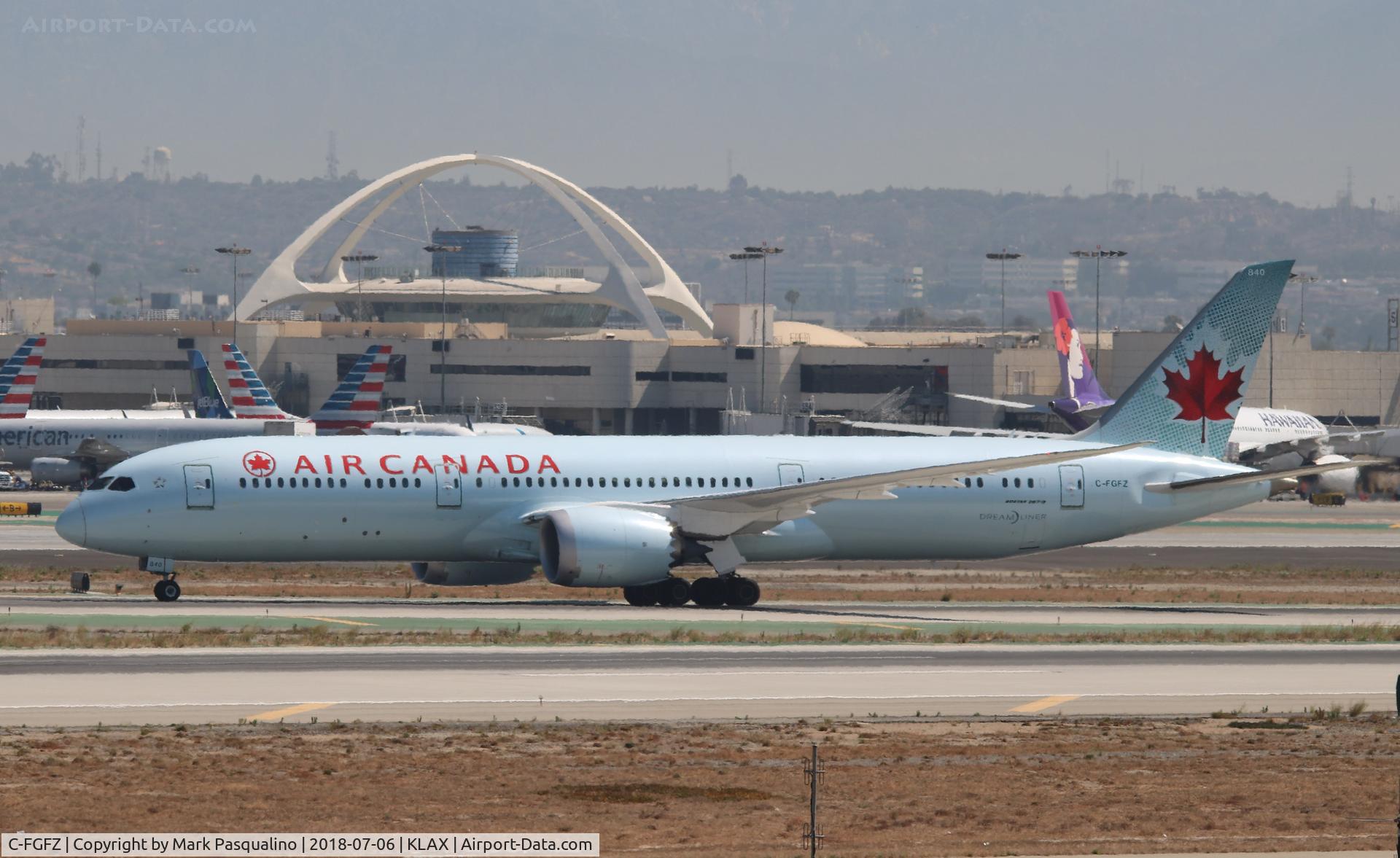 C-FGFZ, 2016 Boeing 787-9 Dreamliner C/N 37172, Boeing 787-9