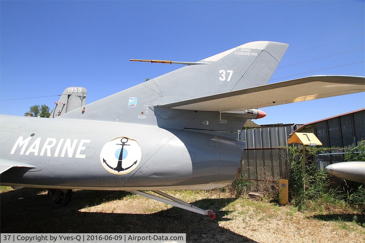 37, Dassault Etendard IV.M C/N 37, Dassault Etendard IV.M, Les Amis de la 5ème Escadre Museum, Orange