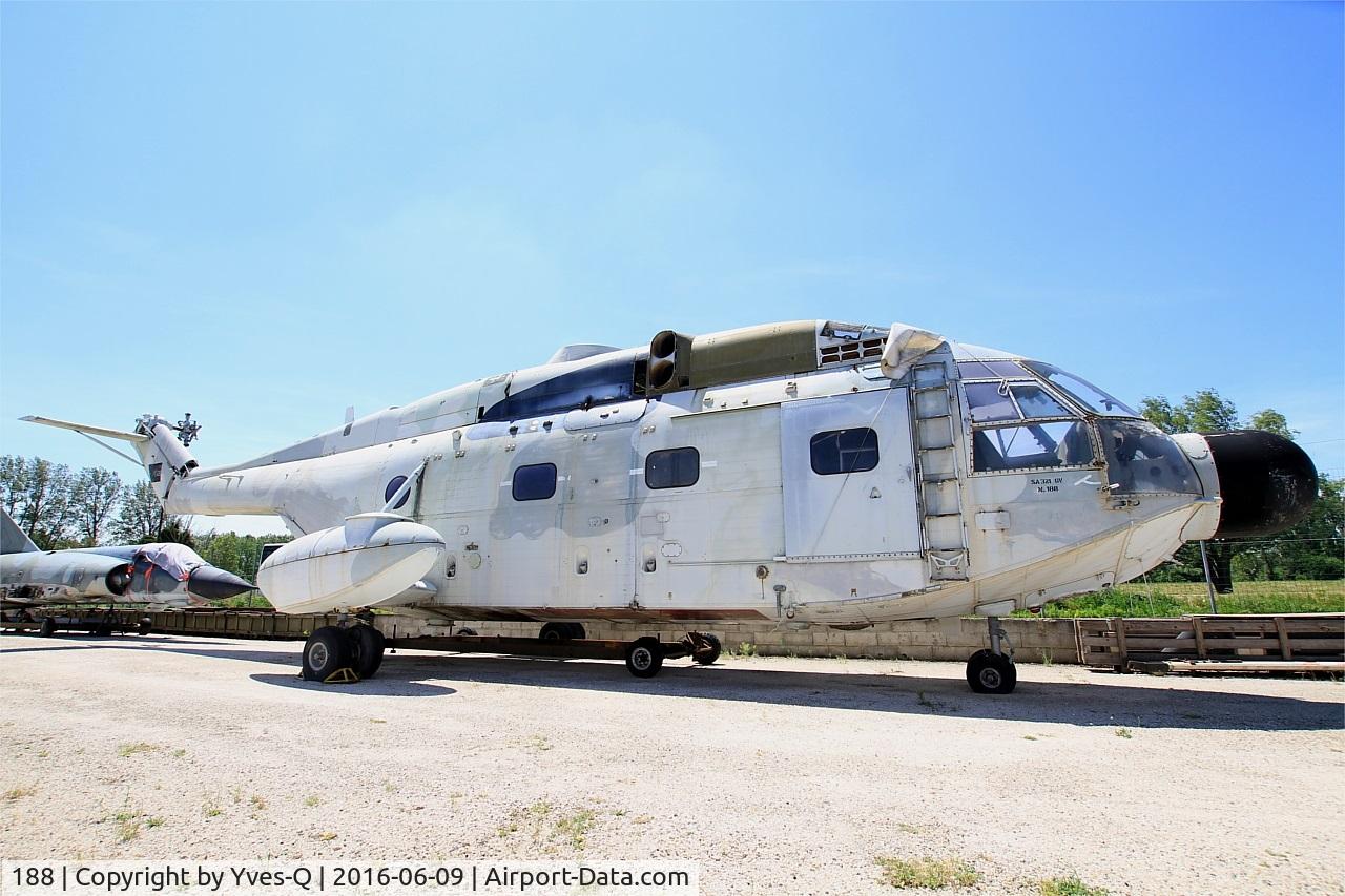 188, Aerospatiale SA-321G Super Frelon C/N 188, Aérospatiale SA-321G Super Frelon, Les amis de la 5ème escadre Museum, Orange