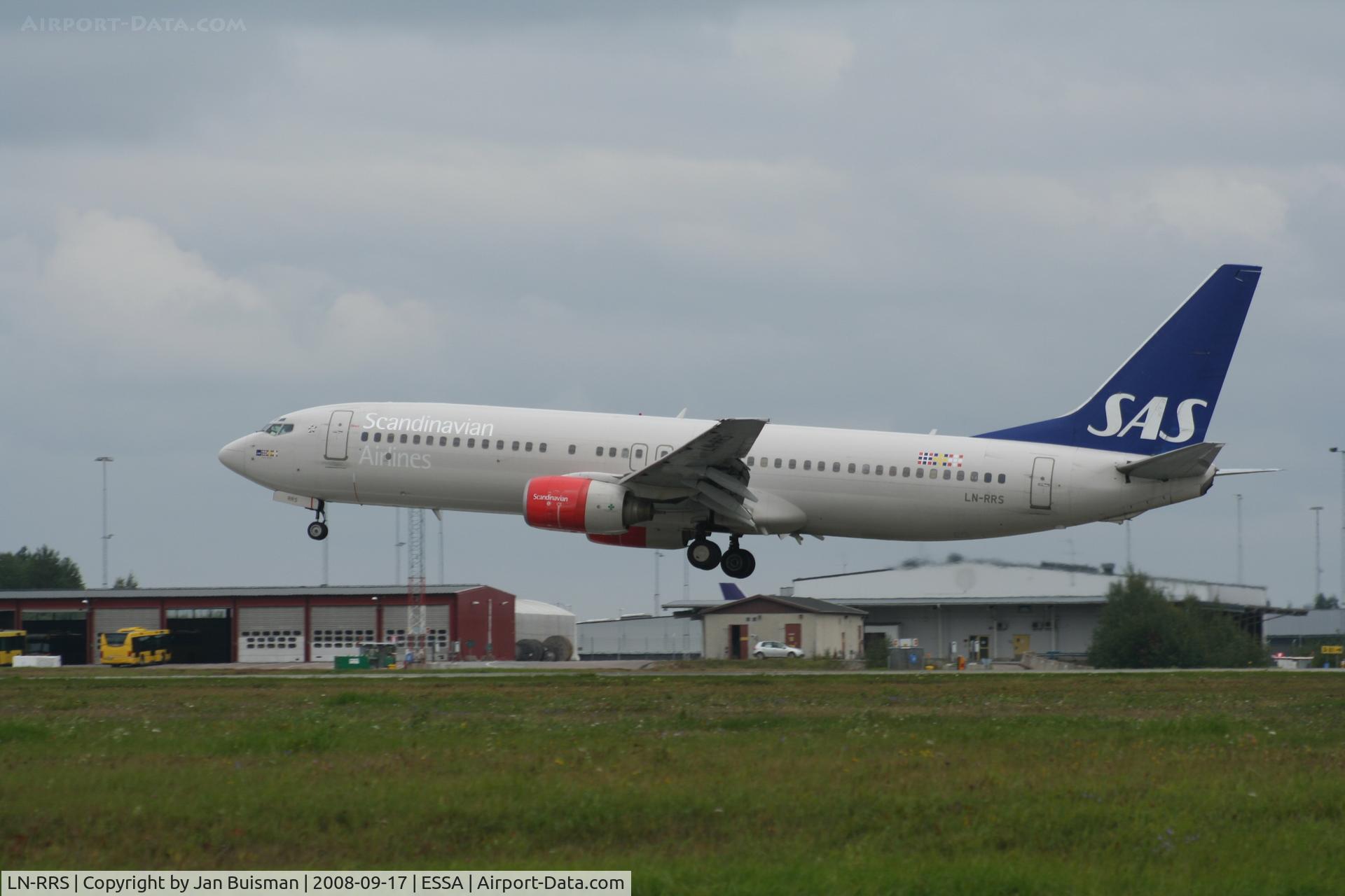 LN-RRS, 2001 Boeing 737-883 C/N 28325, SAS