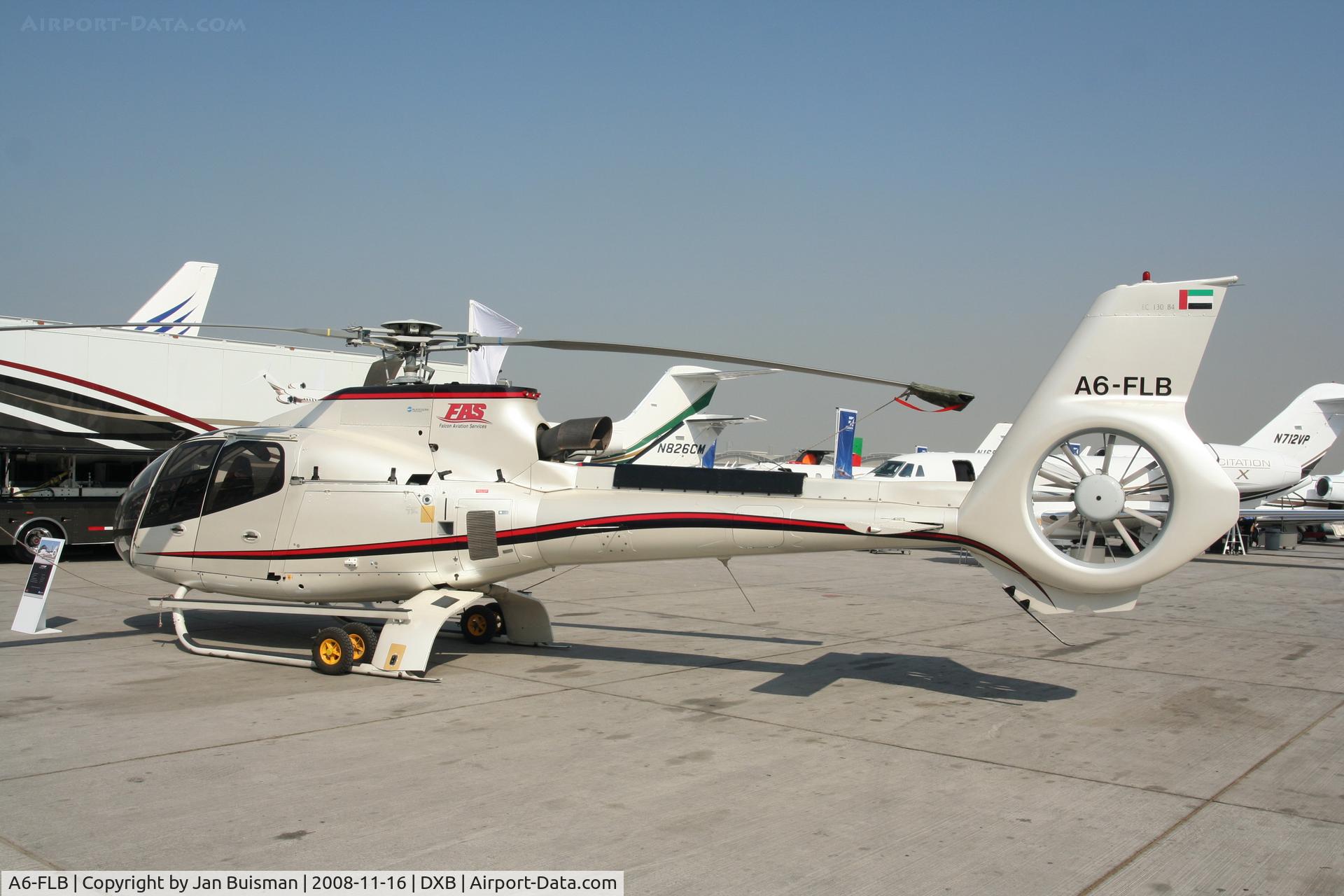 A6-FLB, 2009 Eurocopter EC-130B-4 (AS-350B-4) C/N 4716, Falcon Aviation Services (MEBA 2008)