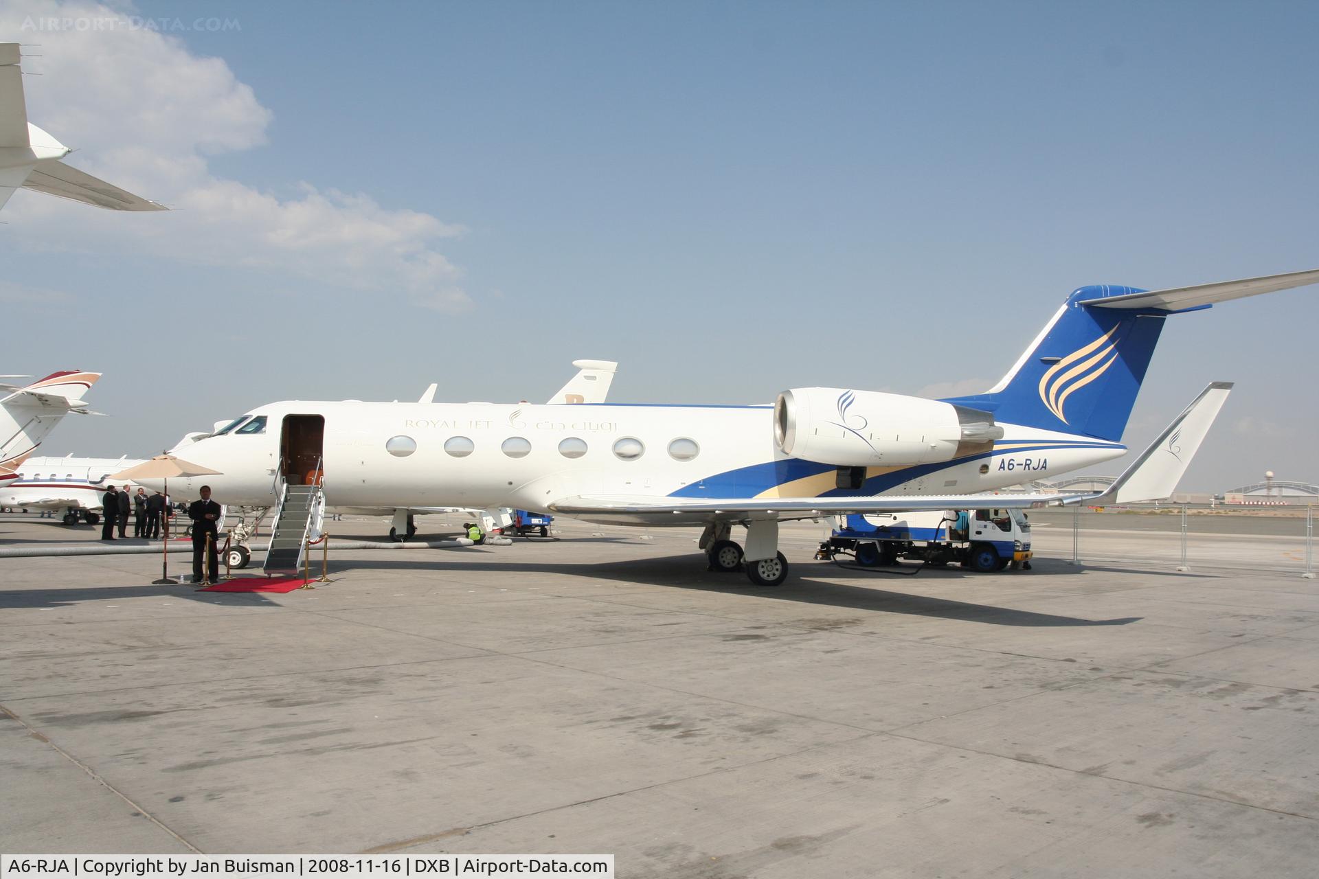 A6-RJA, 2003 Gulfstream Aerospace G-IV C/N 1503, Royal Jet