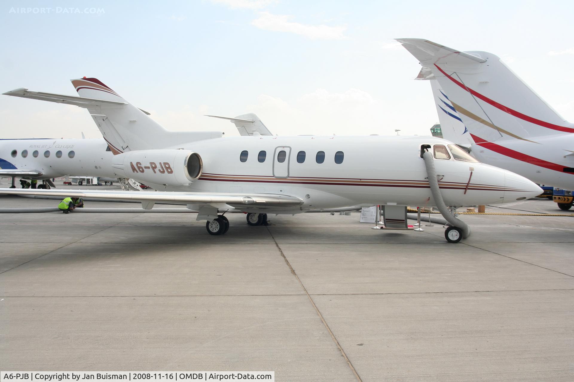 A6-PJB, 2007 Hawker Beechcraft 900XP C/N HA-0003, Corporate