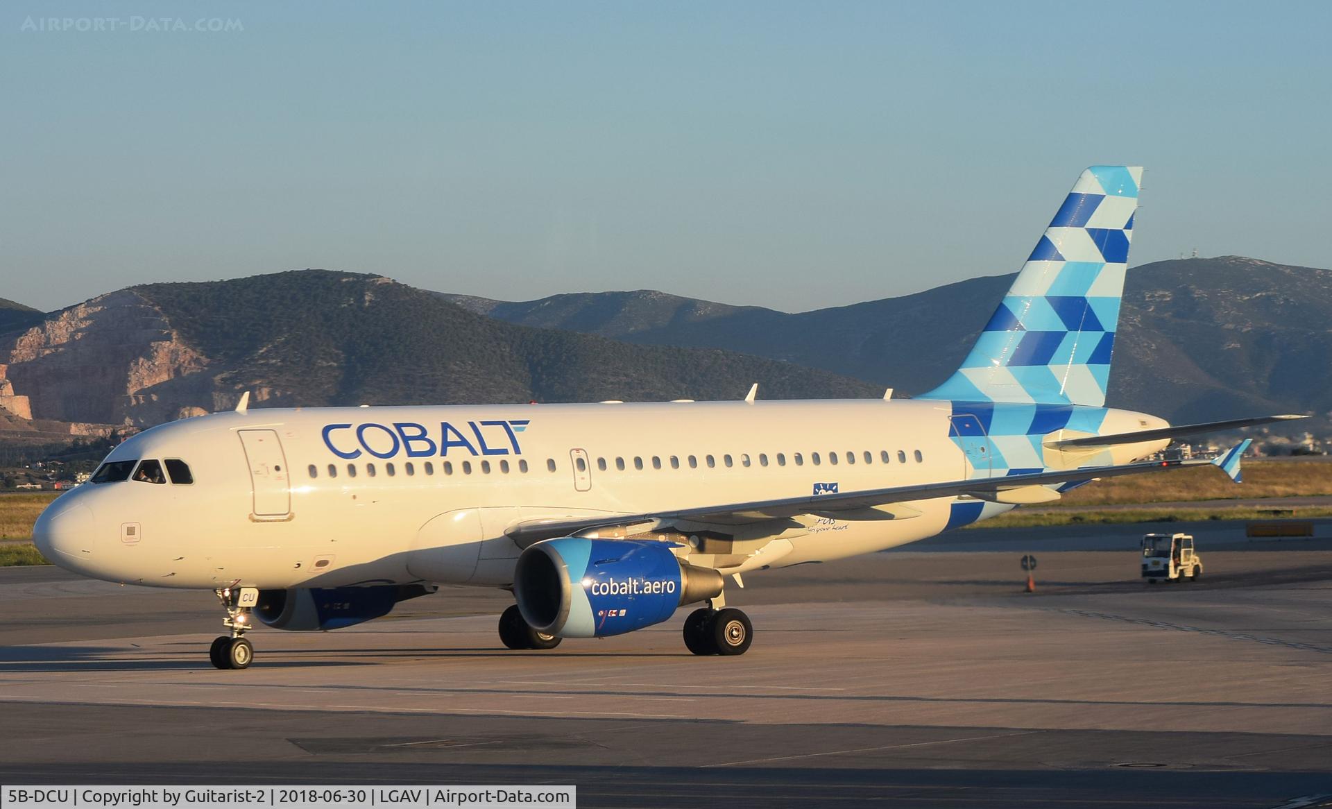 5B-DCU, 2006 Airbus A319-112 C/N 2662, At Athens