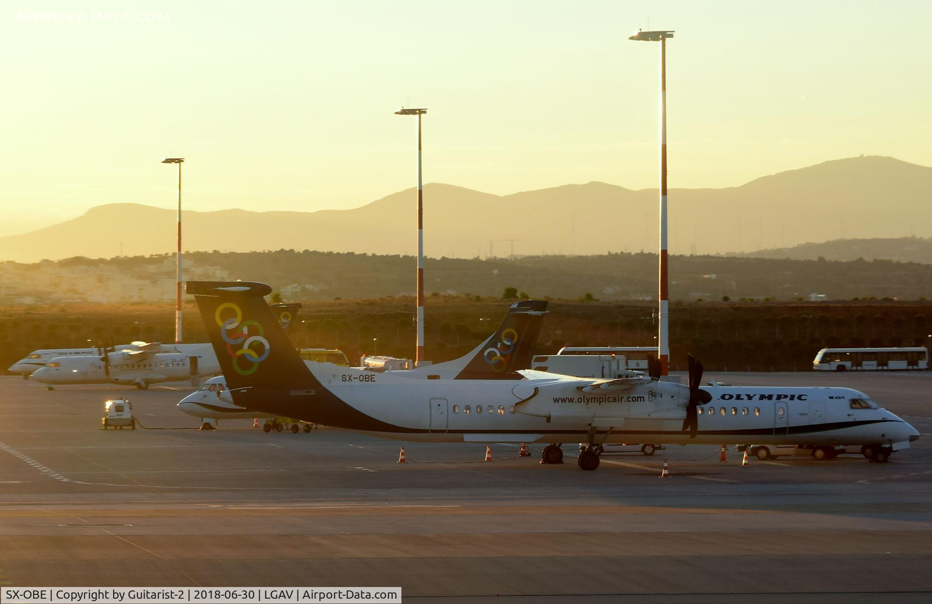 SX-OBE, 2010 Bombardier DHC-8-402 Q400 Dash 8 C/N 4314, At Athens