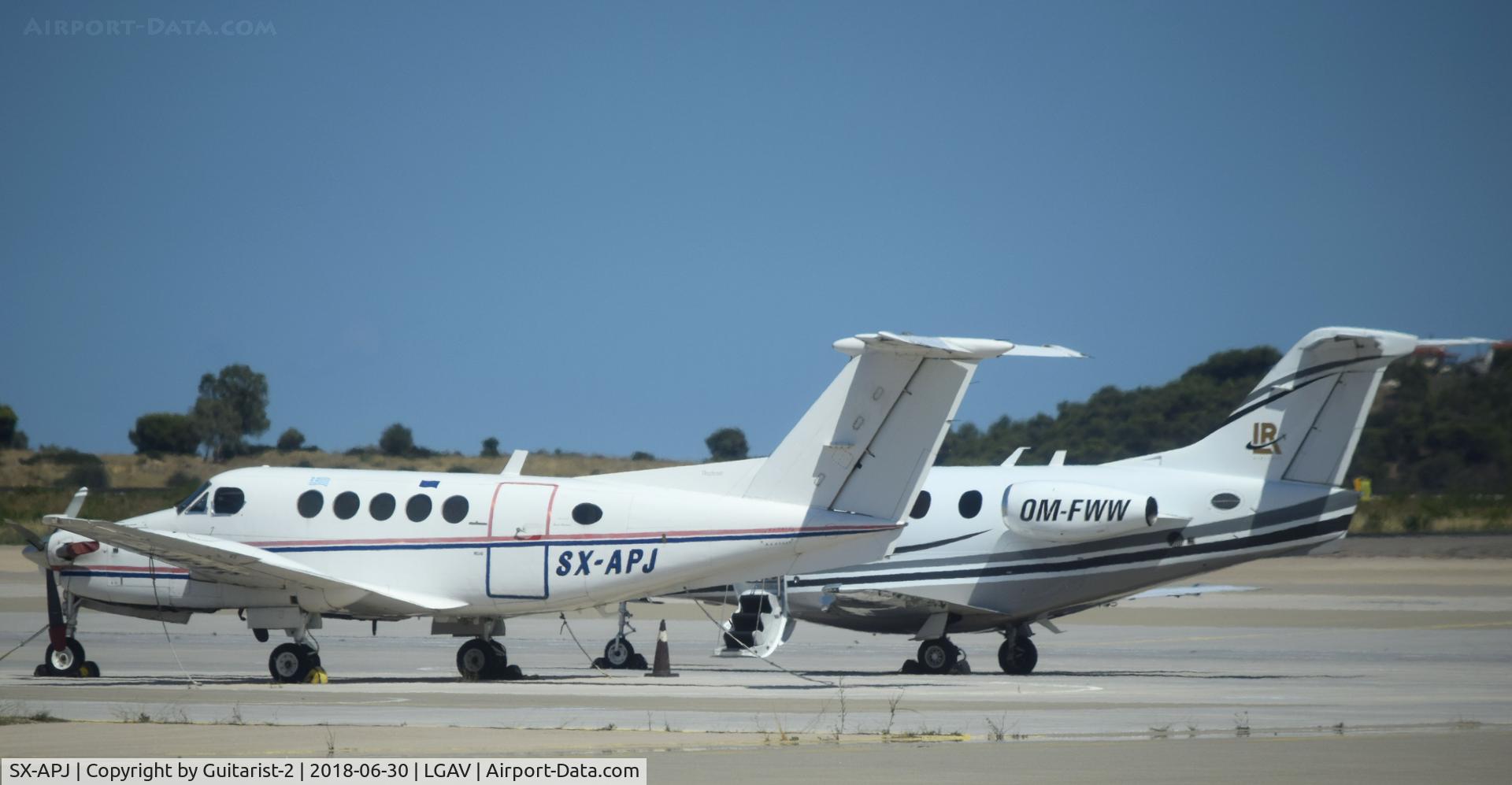 SX-APJ, 1978 Beech 200 Super King Air C/N BB-401, At Athens