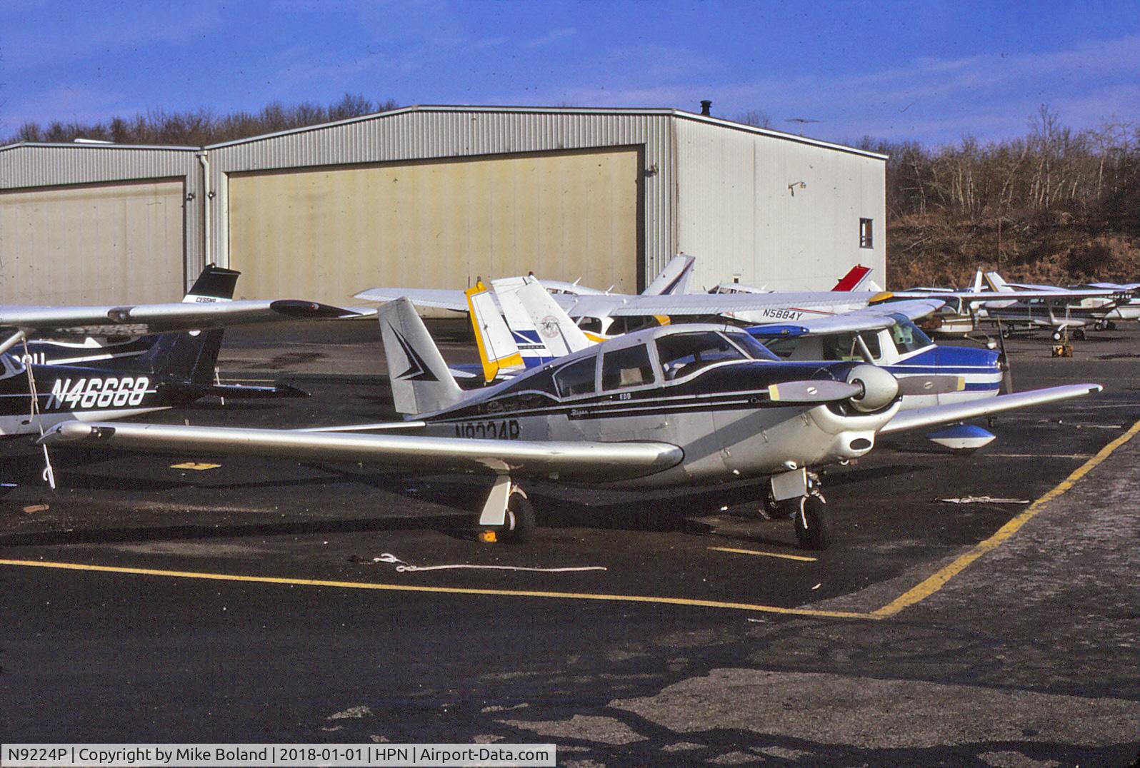 N9224P, 1968 Piper PA-24-260 C/N 24-4721, Taken at Westchester County Airport, New York, when the plane was based there.