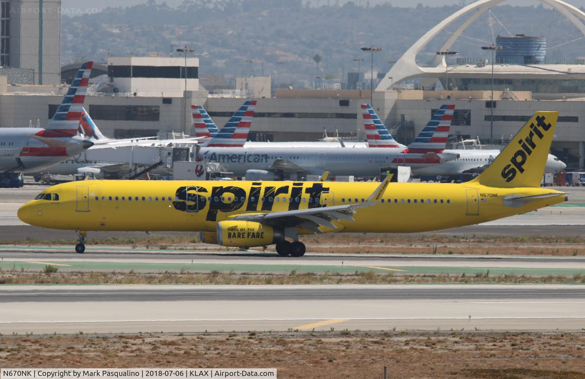 N670NK, 2016 Airbus A321-231 C/N 7106, Airbus A321-231