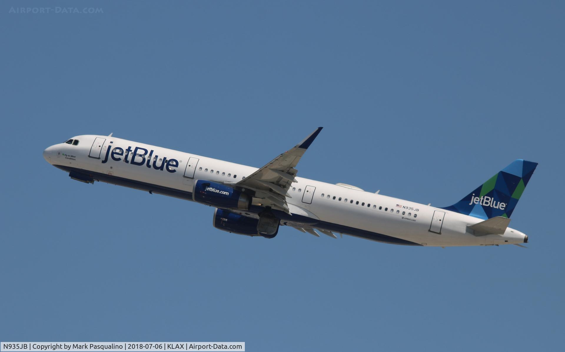 N935JB, 2014 Airbus A321-231 C/N 6185, Airbus A321-231
