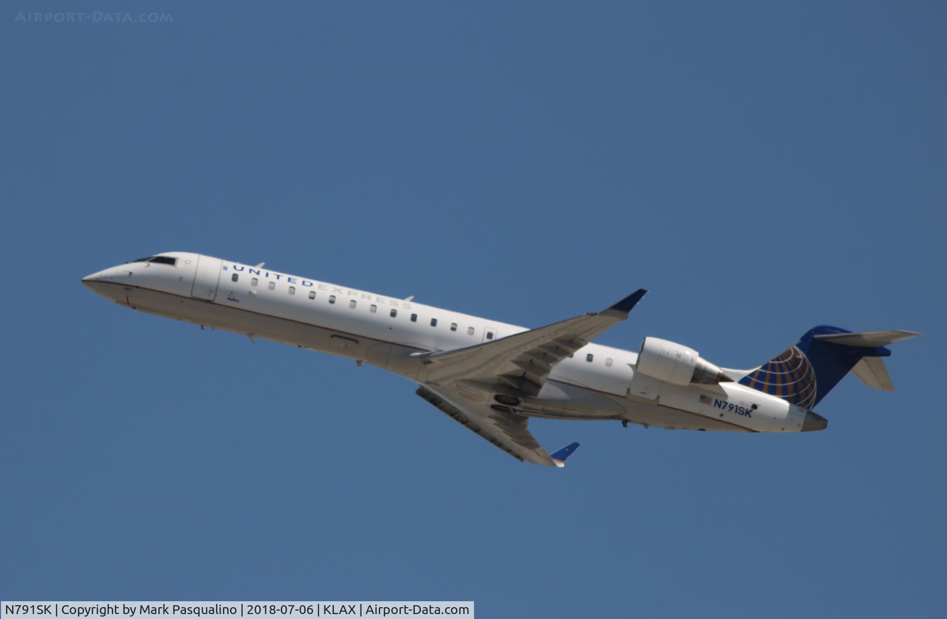 N791SK, 2009 Bombardier CRJ-700 (CL-600-2C10) Regional Jet C/N 10293, CL-600-2C10
