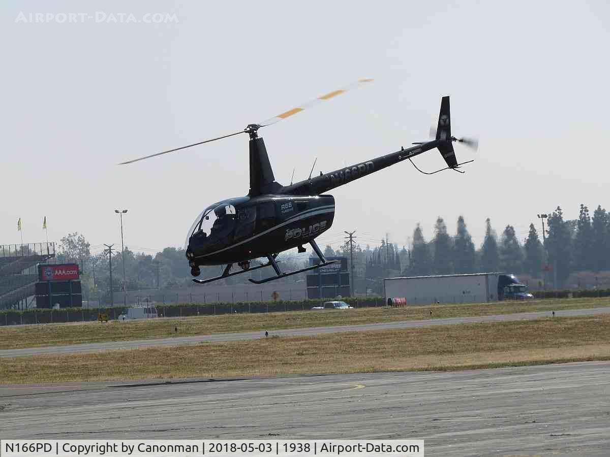 N166PD, 2012 Robinson R66 C/N 0101, Taking off