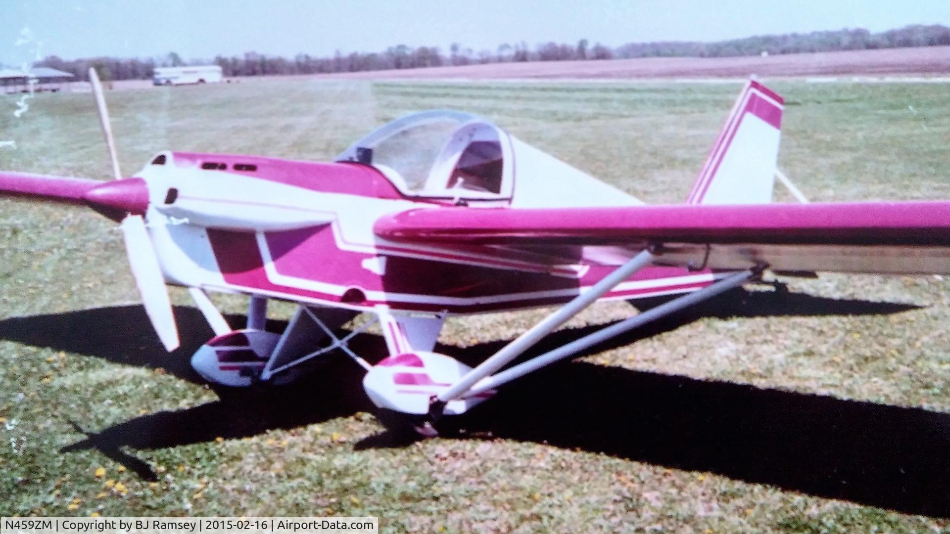 N459ZM, 1991 Team Z-MAX C/N 459, I am the original owner it was 549BJ then I always wondered what happened to same I had more fun in this little bird than any A/C I have flown,I had the bubble canopy made to replace the skull cap cover in original plans