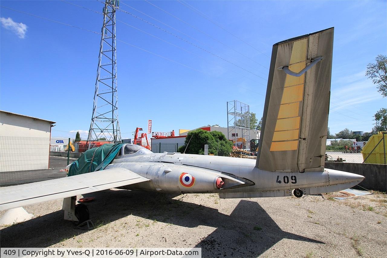 409, Fouga CM-170R Magister C/N 409, Fouga CM-170R Magister, Les amis de la 5ème escadre Museum, Orange