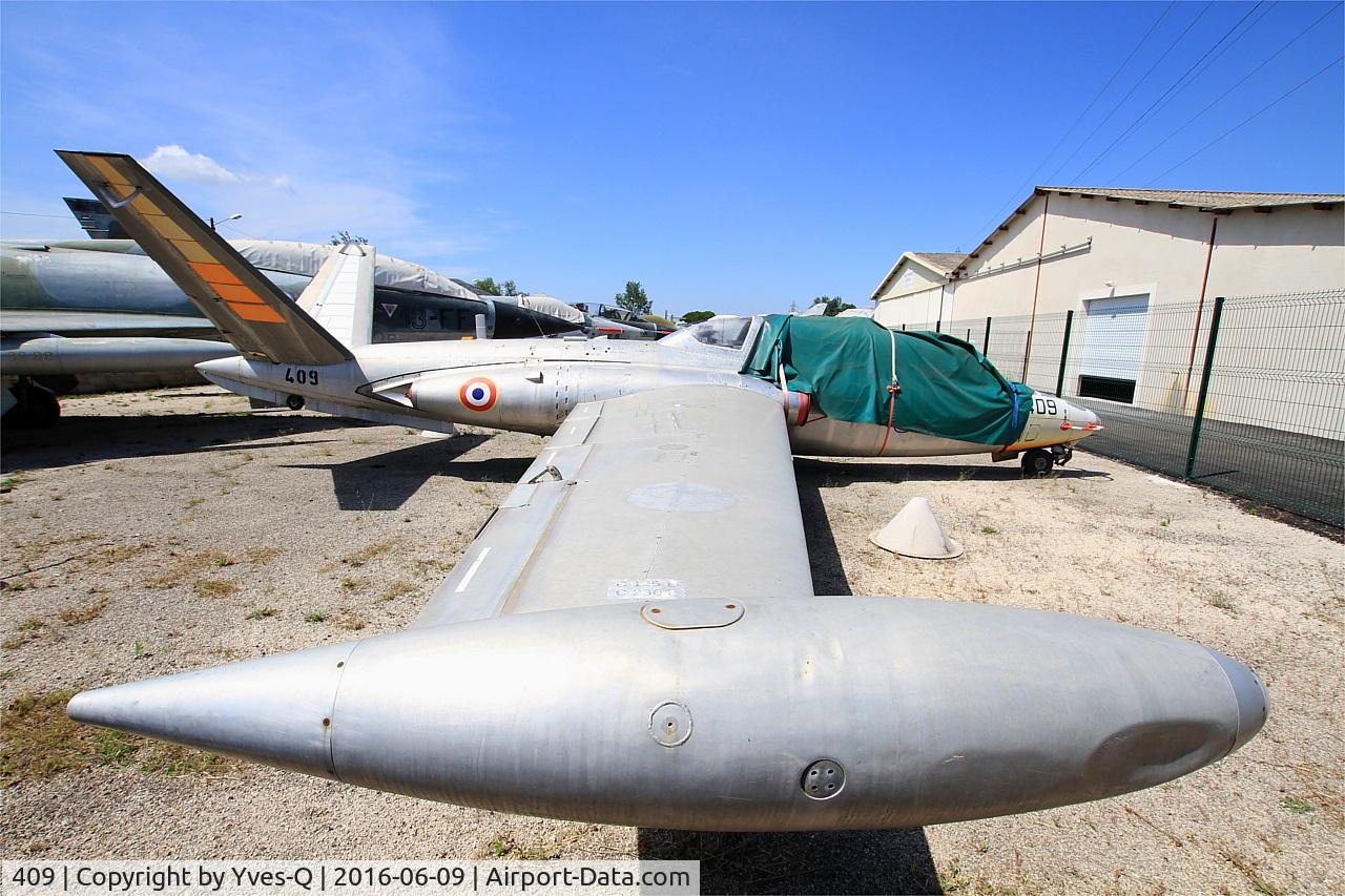 409, Fouga CM-170R Magister C/N 409, Fouga CM-170R Magister, Les amis de la 5ème escadre Museum, Orange
