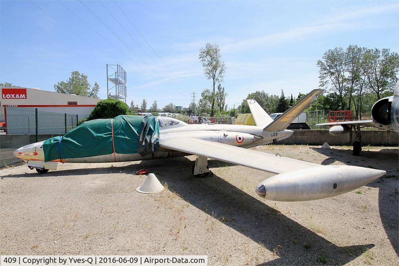 409, Fouga CM-170R Magister C/N 409, Fouga CM-170R Magister, Les amis de la 5ème escadre Museum, Orange