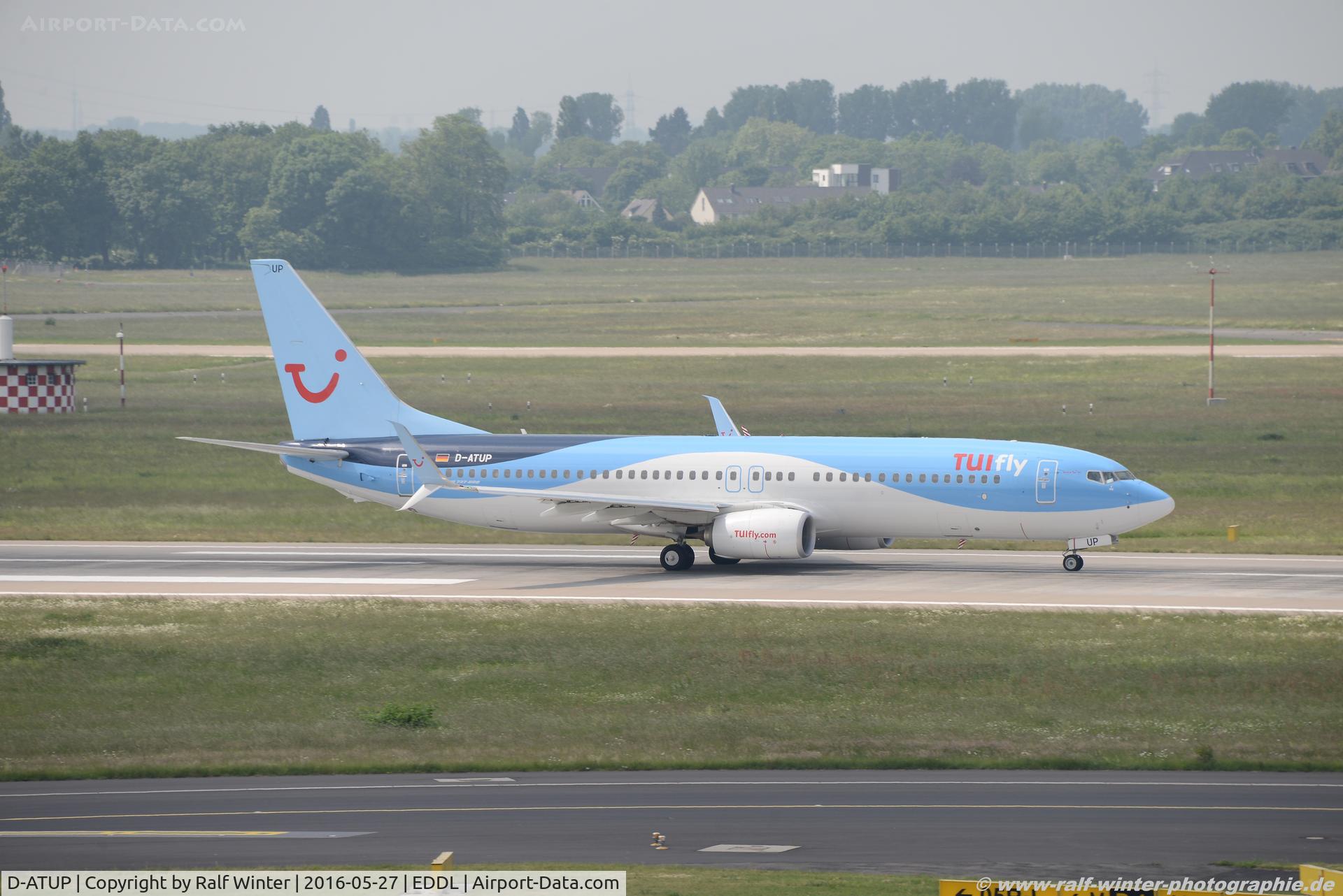 D-ATUP, 2015 Boeing 737-8K5 C/N 41662, Boeing 737-8K5(W) - X3 TUI TUIfly - 41662 - D-ATUP - 27.05.2016 - DUS