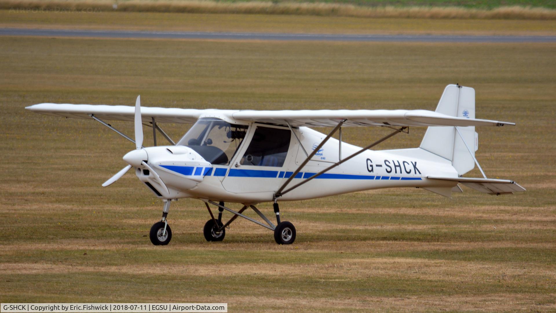 G-SHCK, 2015 Comco Ikarus C42 FB80 C/N 1510-7426, 3. G-SHCK at The Imperial War Museum, Duxford July, 2018