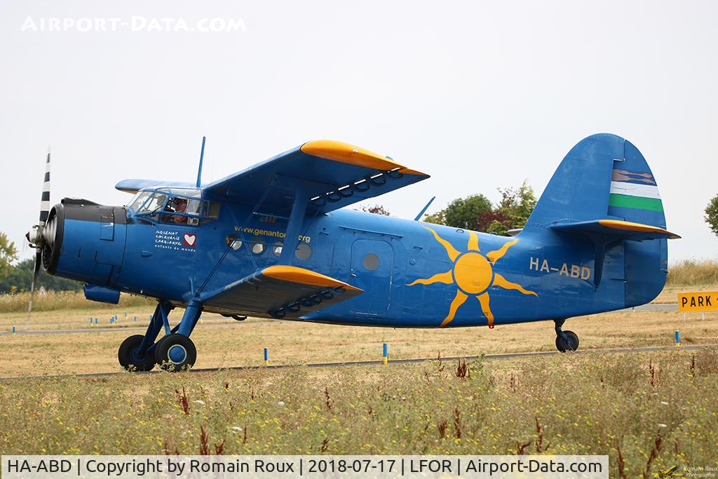 HA-ABD, 1989 Antonov An-2P C/N 1G235-21, Taxiing
HTJP