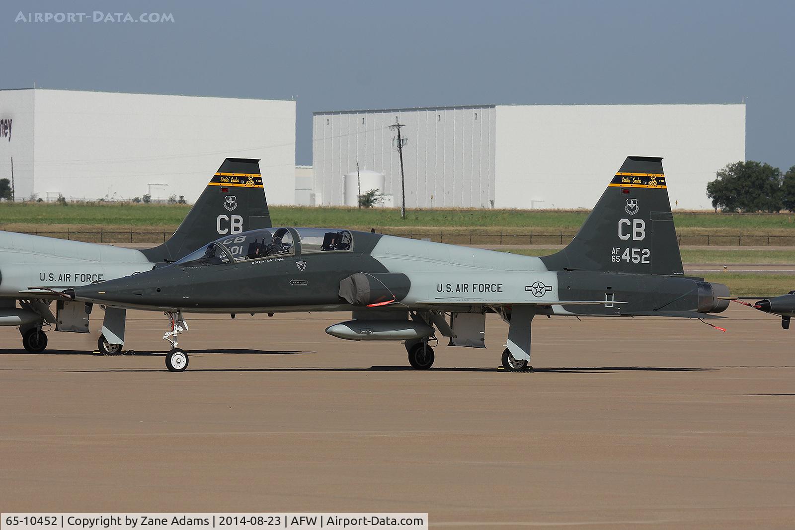65-10452, 1965 Northrop T-38C Talon C/N N.5871, On the Ramp at Alliance Airport - Fort Worth, TX