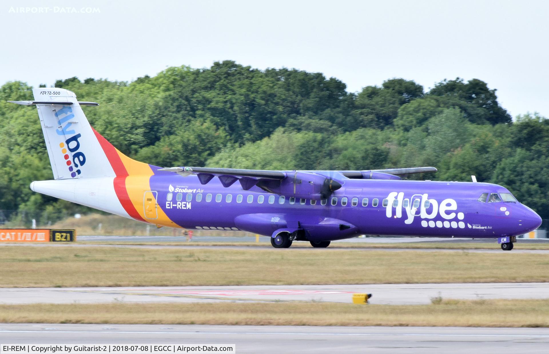 EI-REM, 2007 ATR 72-212A C/N 760, At Manchester