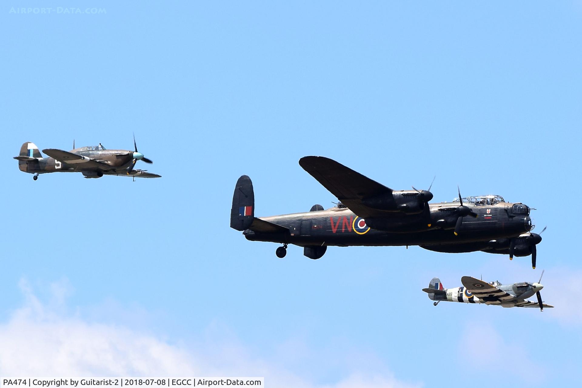 PA474, 1945 Avro 683 Lancaster B1 C/N VACH0052/D2973, At Manchester