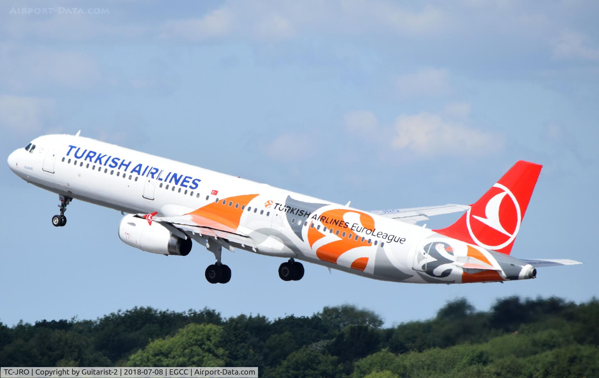 TC-JRO, 2011 Airbus A321-231 C/N 4682, At Manchester