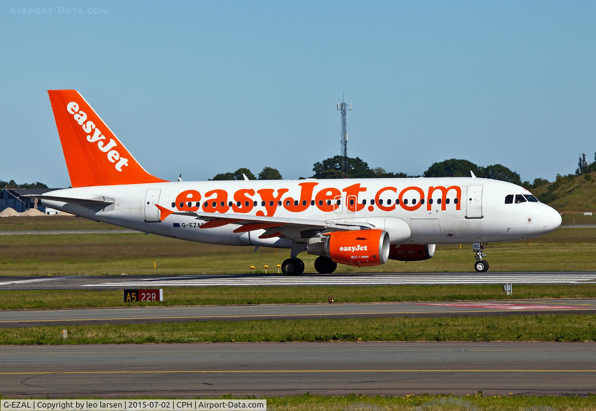 G-EZAL, 2006 Airbus A319-111 C/N 2754, Copenhagen 2.7.2015 