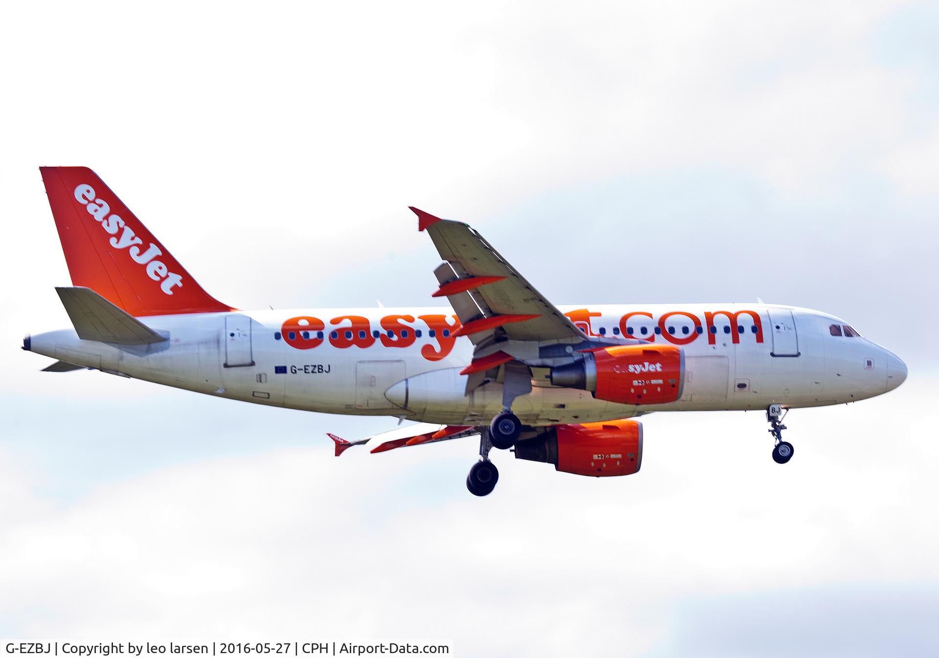 G-EZBJ, 2007 Airbus A319-111 C/N 3036, Copenhagen 27.5.2016 L/D R-04L