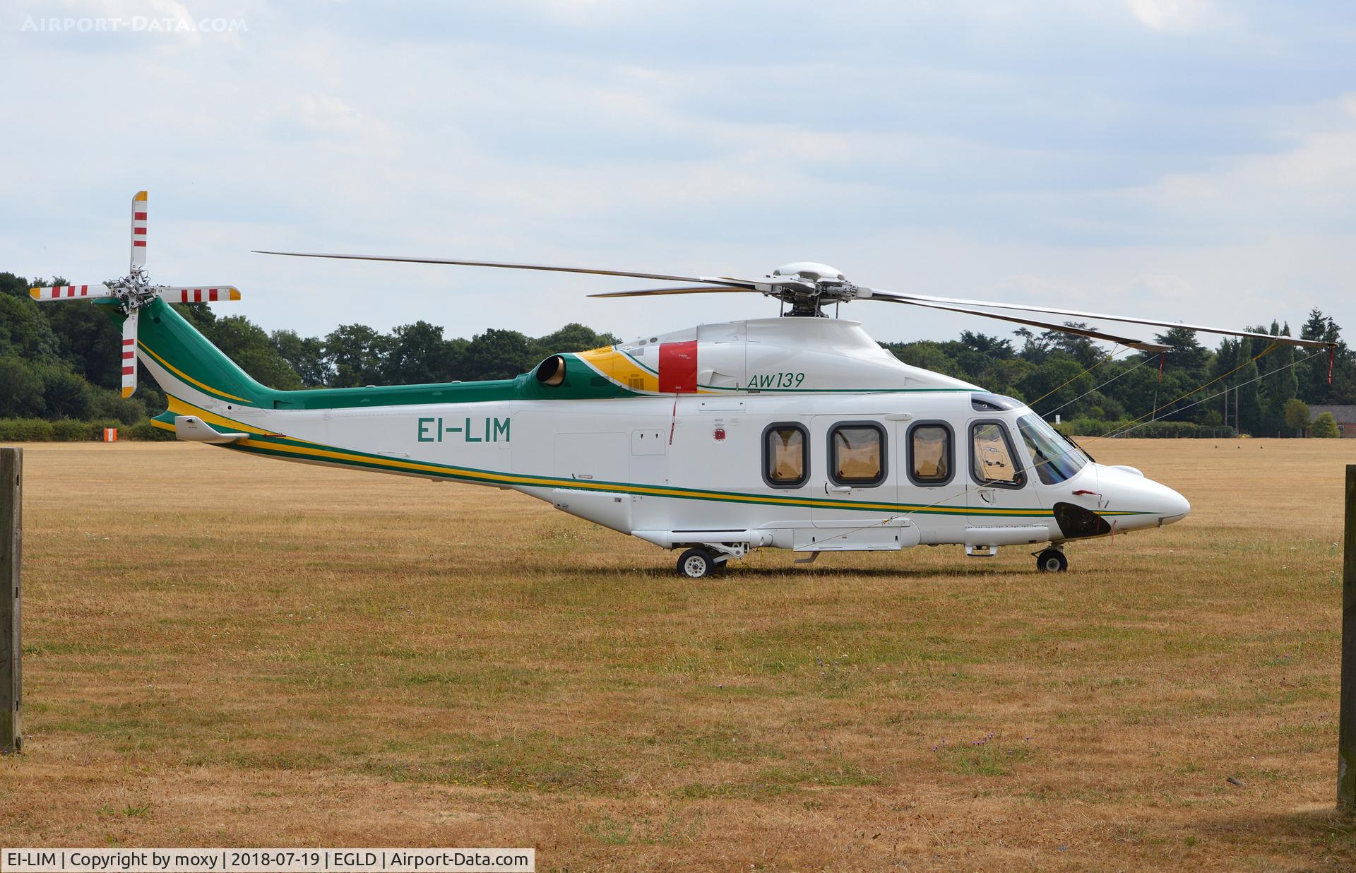 EI-LIM, 2014 AgustaWestland AW-139 C/N 31541, AgustaWestland AW-139 at Denham.