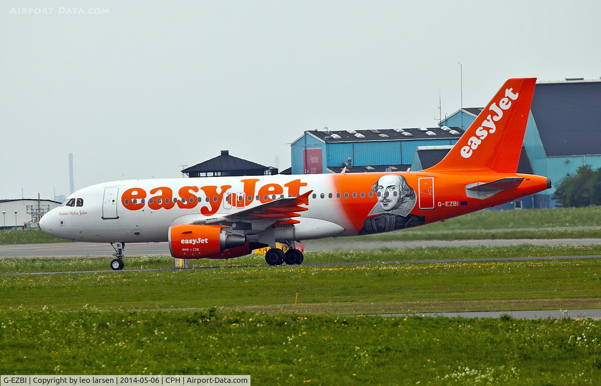 G-EZBI, 2006 Airbus A319-111 C/N 3003, Copenhagen 6.5.2014