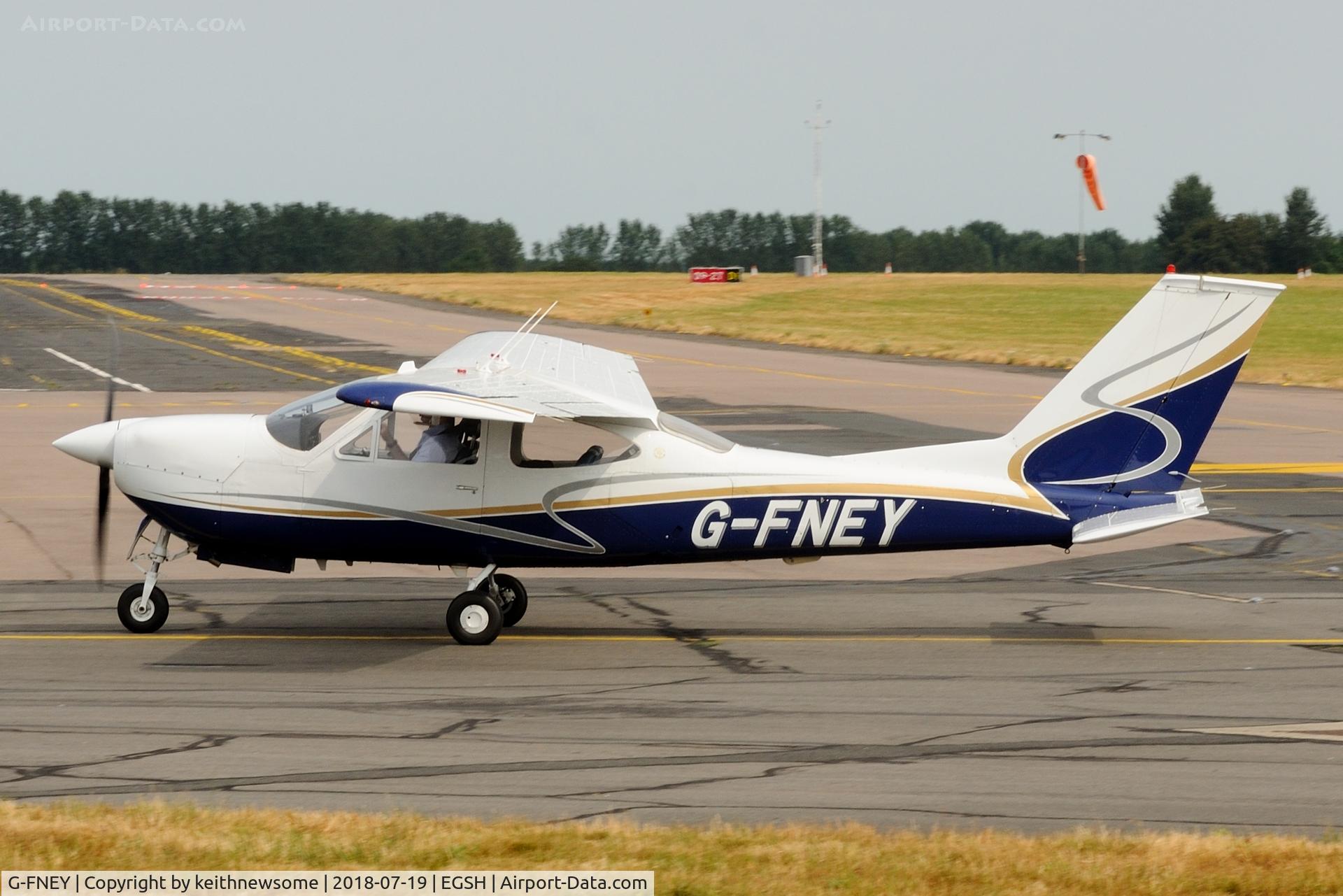 G-FNEY, 1972 Reims F177RG Cardinal RG C/N 0059, Nice return visitor.