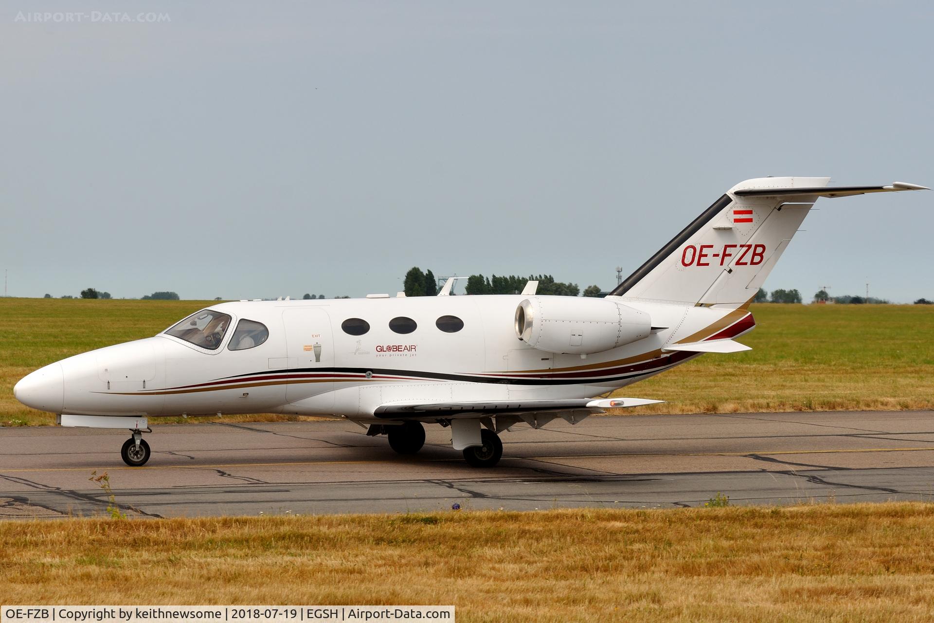 OE-FZB, 2008 Cessna 510 Citation Mustang Citation Mustang C/N 510-0145, Nice return visitor.